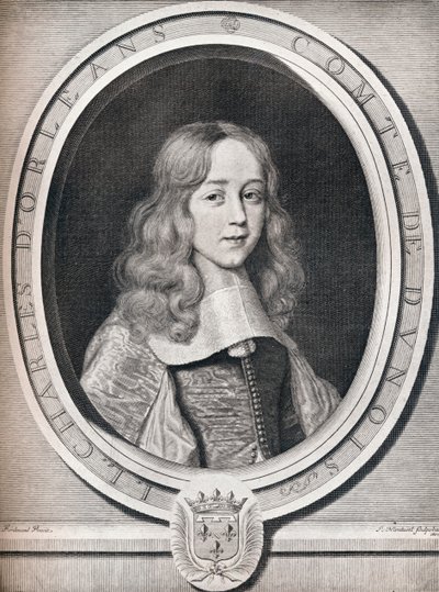 Charles DOrleans, Conde De Dunois, 1660, 1922 de Robert Nanteuil