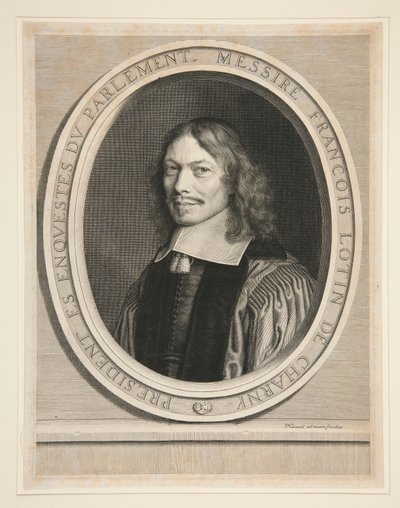 François Lotin de Charny (Presidente do Parlamento de Paris) de Robert Nanteuil