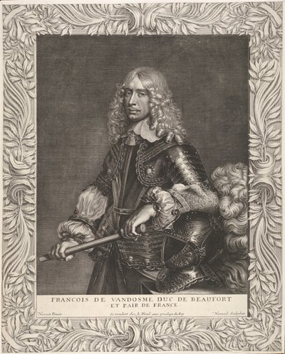 François de Vendôme, duque de Beaufort, ca. 1649 de Robert Nanteuil