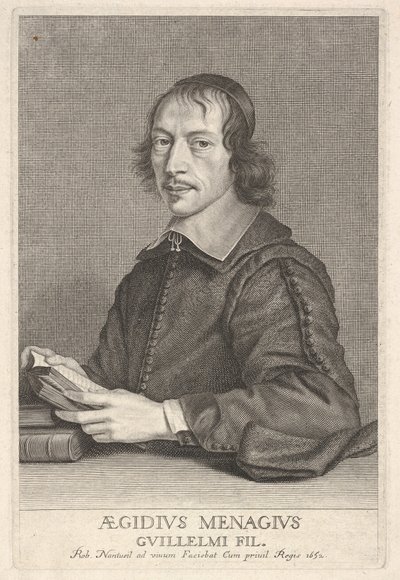 Gilles Ménage, ca. 1652 de Robert Nanteuil