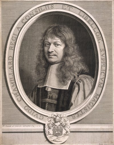Guido Chamillard, mestre dos requerimentos. 1664. de Robert Nanteuil