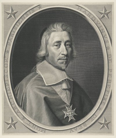 Hardouin de Beaumont de Pérefixe, arcebispo de Paris de Robert Nanteuil
