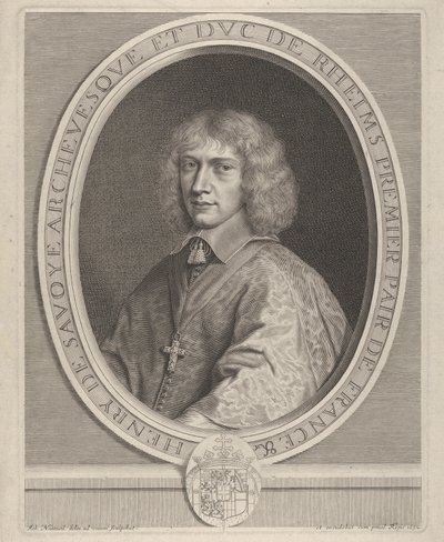Henrique II de Sevilha, ca. 1651 de Robert Nanteuil