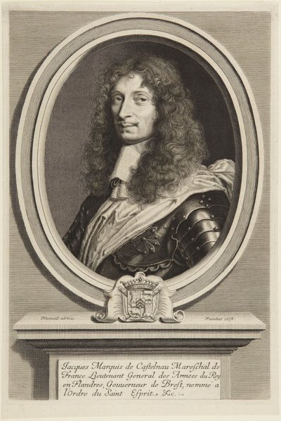 Jacques, marquês de Castelnau - 1658 de Robert Nanteuil