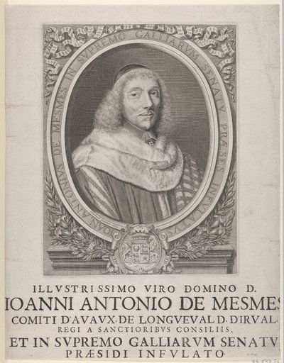 Jean-Antoine de Mesmes, 1658. de Robert Nanteuil