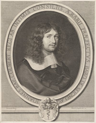 Jean-Baptiste Colbert, 1660. de Robert Nanteuil
