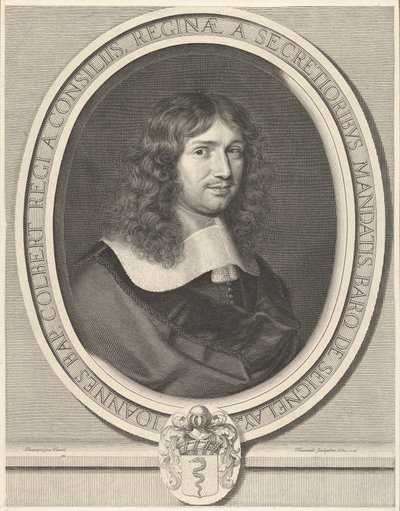 Jean-Baptiste Colbert, 1660. de Robert Nanteuil