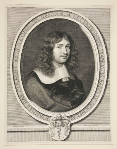 Jean-Baptiste Colbert, controlador-geral das Finanças de Robert Nanteuil