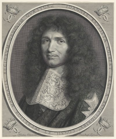 Jean Baptiste Colbert (1619-1683) de Robert Nanteuil