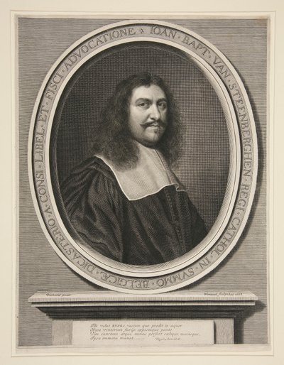Jean Baptiste van Steenberghen, Conseiller du Roi au Conseil de Flandre (Conselheiro do Rei no Conselho da Flandres) de Robert Nanteuil