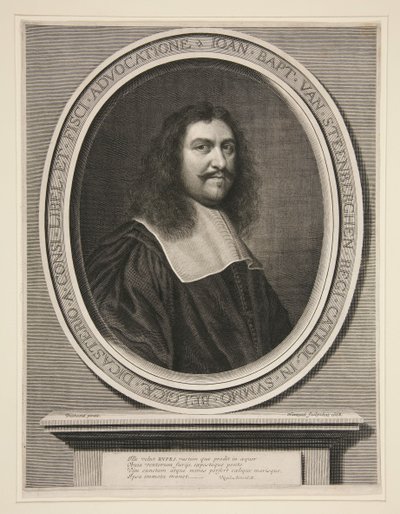 Jean Baptiste van Steenberghen, conselheiro do rei no Conselho da Flandres de Robert Nanteuil