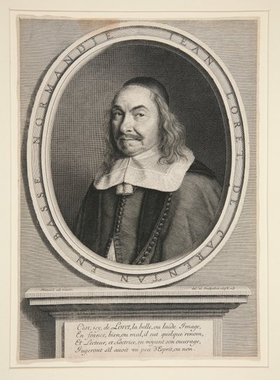 Jean Loret (1595-1665) Escritor francês de Robert Nanteuil