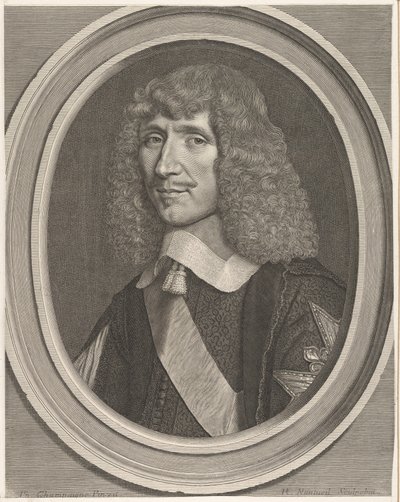 Léon-Bouthillier, conde de Chavigny, 1651. de Robert Nanteuil