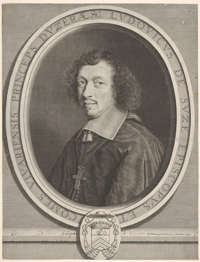 Louis-François de La Baume de Suze de Robert Nanteuil