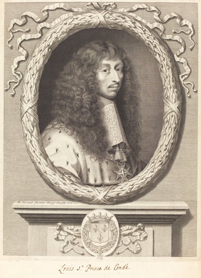 Luís II, Príncipe de Condé de Robert Nanteuil