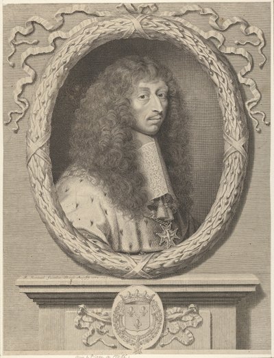 Luís II de Bourbon, Príncipe de Condé, 1662. de Robert Nanteuil