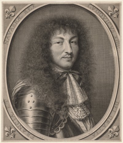 Luís XIV, 1666. de Robert Nanteuil