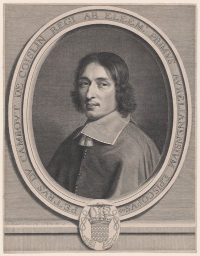Pierre-Arnoud du Cambout, cardeal de Coislin (cardeal de Coislin) de Robert Nanteuil