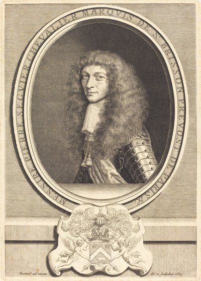 Pierre Seguier, Marquês de Saint-Brisson de Robert Nanteuil