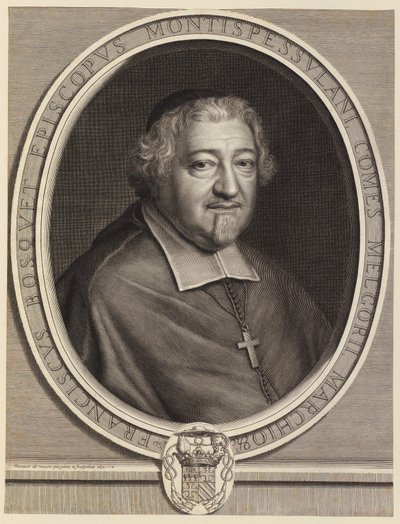 Retrato de François Bousquet de Robert Nanteuil