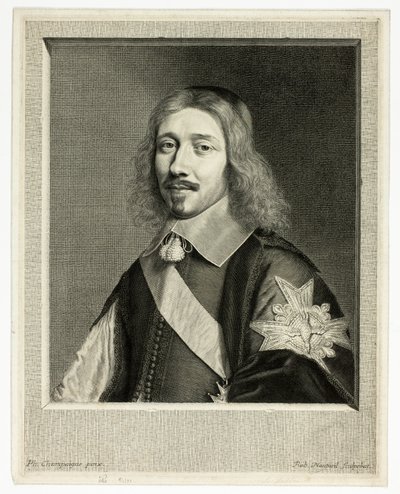 Retrato de Michel Le Tellier, Ministro de Estado de Robert Nanteuil