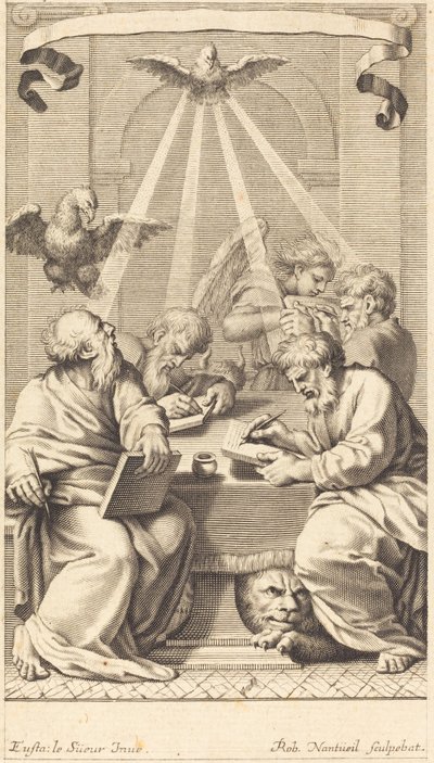 Os quatro evangelistas de Robert Nanteuil