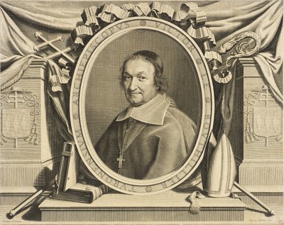 Victor Bouthillier, arcebispo de Tours de Robert Nanteuil