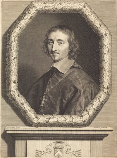 Fernando de Neufville de Robert Nanteuil after Philippe de Champaigne