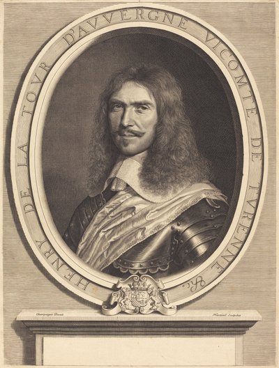 Marechal de Turenne de Robert Nanteuil after Philippe de Champaigne