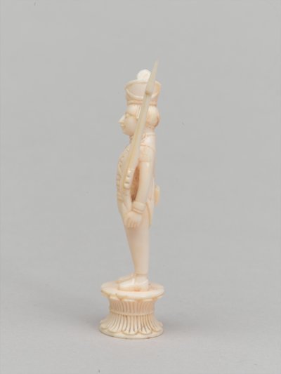 Peão branco, peça de xadrez, Índia de Robert Noble