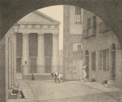 Uma Igreja de Londres de Robert Polhill Bevan