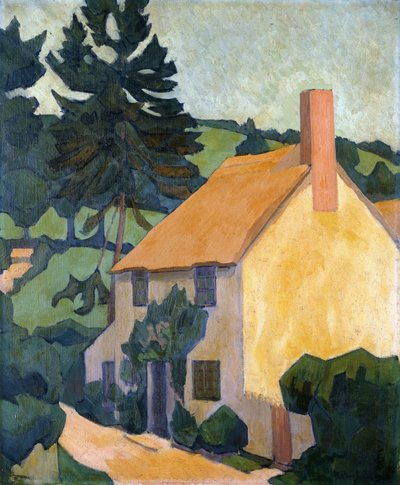 Devon Cottage, c.1920-24 de Robert Polhill Bevan