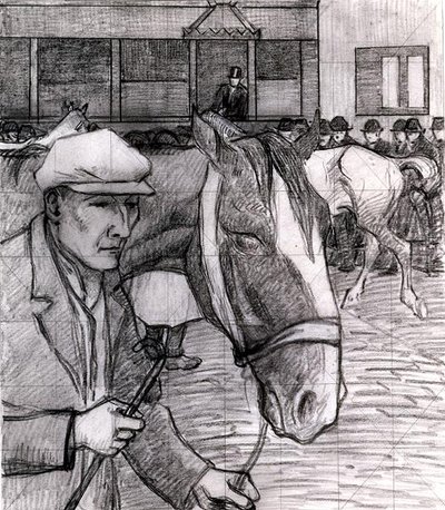 Feira do Cavalo no Barbican de Robert Polhill Bevan
