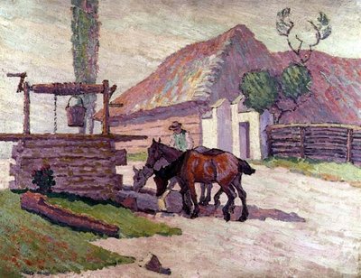 Bebidas de Cavalos de Robert Polhill Bevan