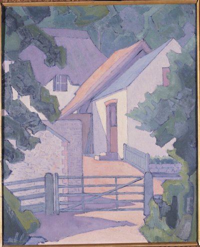 Manhã, as colinas do sul, 1906 de Robert Polhill Bevan