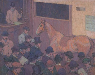 "Silêncio com todos os incómodos da estrada" de Robert Polhill Bevan