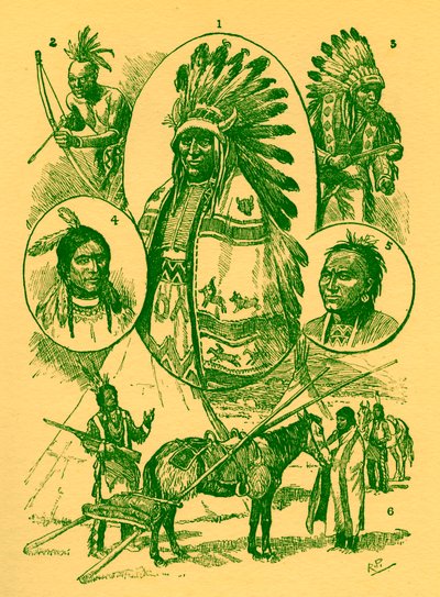 Índios americanos no século 19 de Robert Prowse