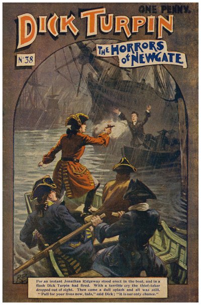 Dick Turpin (cor litho) de Robert Prowse Jnr