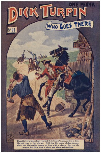 Dick Turpin (cor litho) de Robert Prowse Jnr