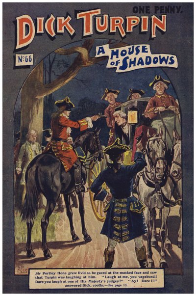 Dick Turpin (cor litho) de Robert Prowse Jnr