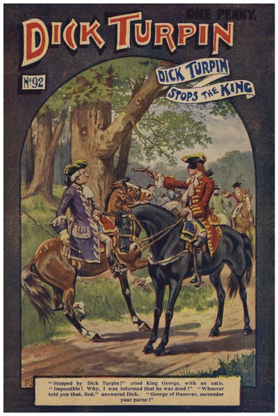 Dick Turpin (cor litho) de Robert Prowse Jnr