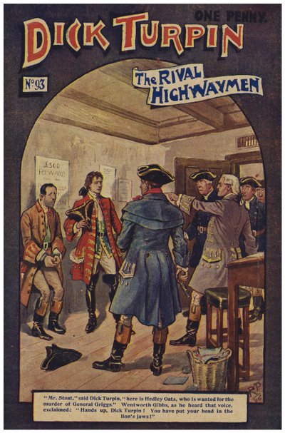 Dick Turpin (cor litho) de Robert Prowse Jnr