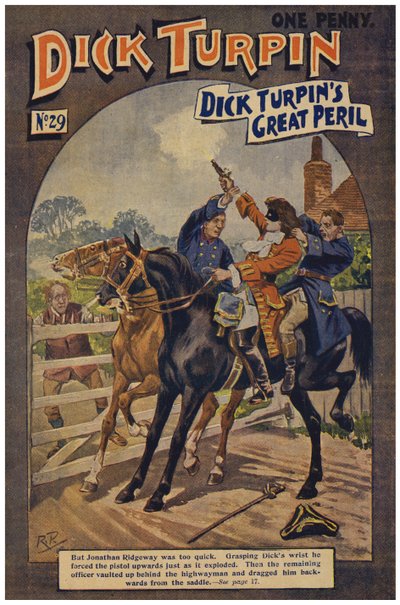 Dick Turpin (cor litho) de Robert Prowse Jnr