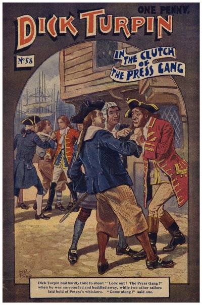 Dick Turpin (cor litho) de Robert Prowse Jnr
