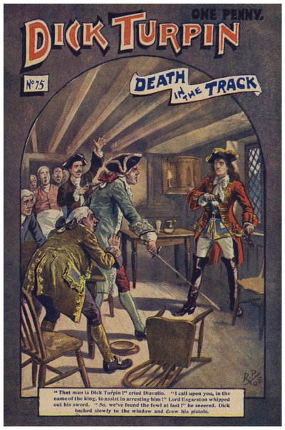 Dick Turpin (cor litho) de Robert Prowse Jnr