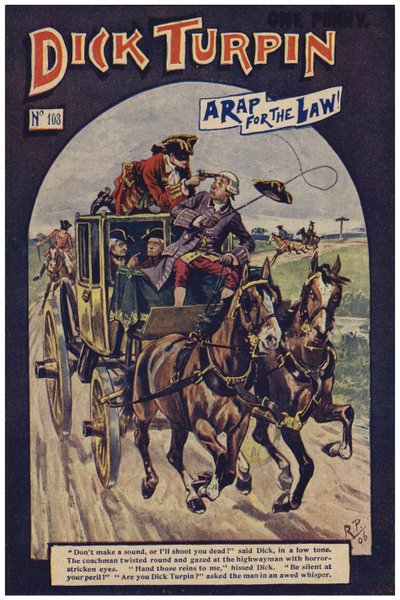 Dick Turpin (cor litho) de Robert Prowse Jnr