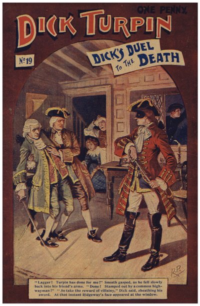 Dick Turpin (cor litho) de Robert Prowse Jnr