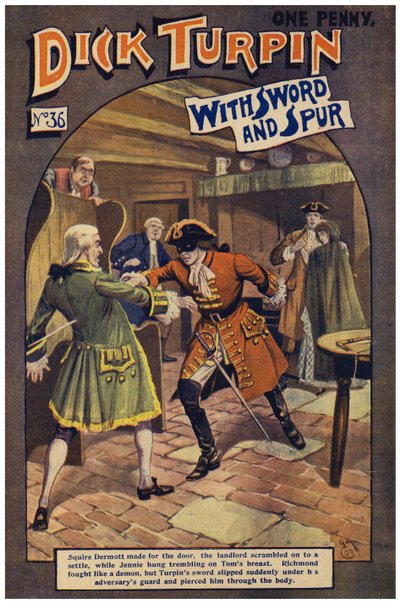 Dick Turpin (cor litho) de Robert Prowse Jnr