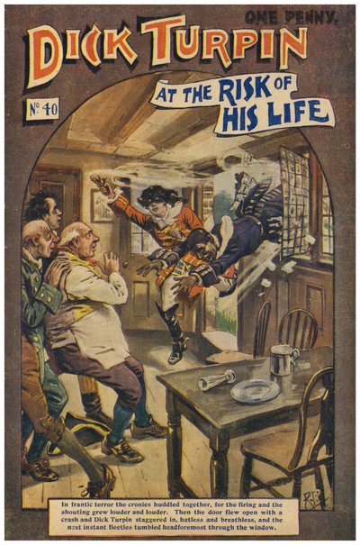 Dick Turpin (cor litho) de Robert Prowse Jnr