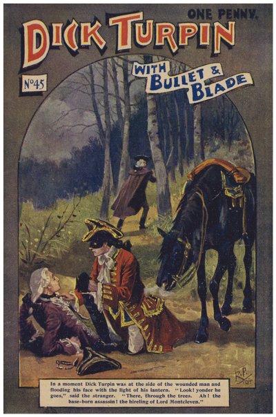 Dick Turpin (cor litho) de Robert Prowse Jnr